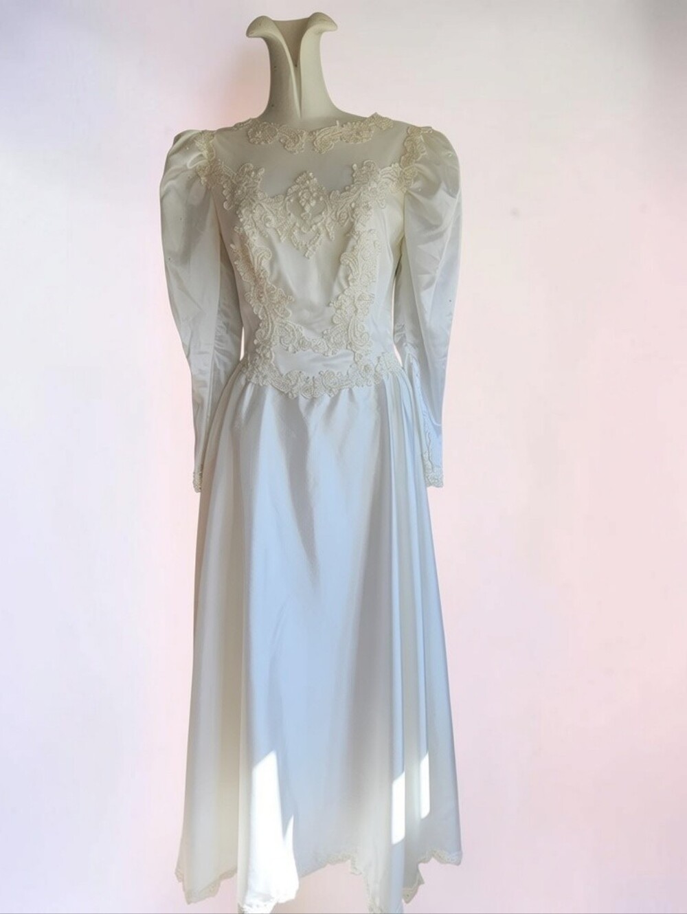 Vintage 1980's Wedding Gown From Ethos